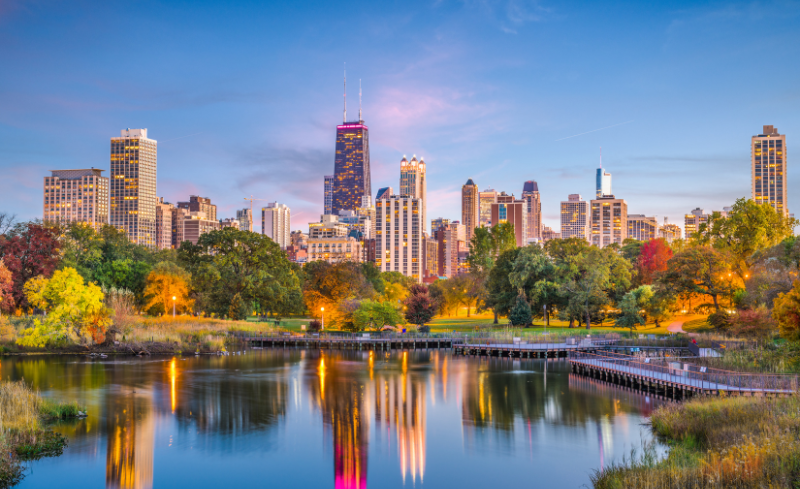 Panorama of Chicago