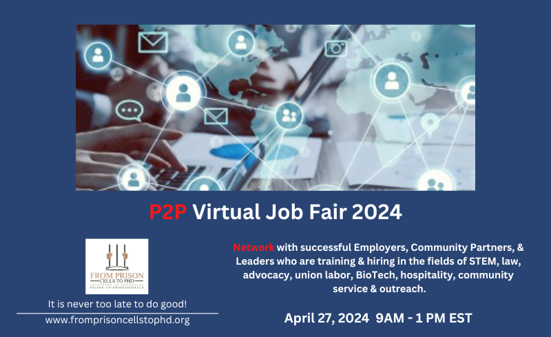 From Prison Cells to PhD Virtual Job Fair 2024