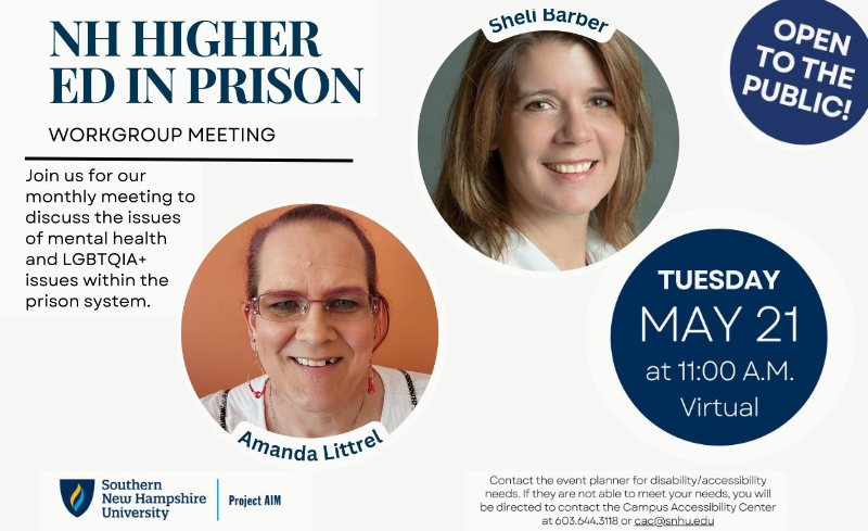 NH Higher ED in Prison – Southern New Hampshire University